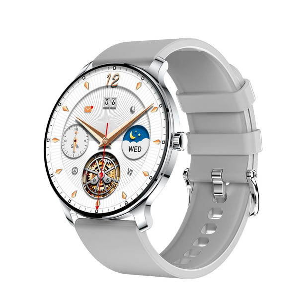 Ultra Slim Smart Watch For Men & Women, 1.43 AMOLED Screen