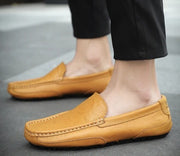 Leather casual leather shoes