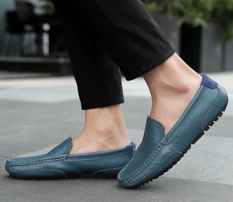 Leather casual leather shoes