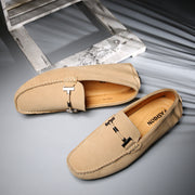 Spring New Leather Peas Shoes