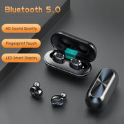 "B5 Bluetooth Headset Binaural Digital Display"
