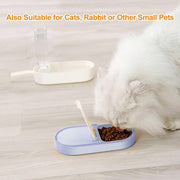 Dog Water Bottle Dog Bowl 2-in-1 Food Container