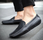 Leather casual leather shoes