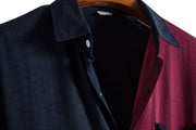 Men's Fashion Casual Stitching Short Sleeve Shirt