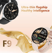 Ultra Slim Smart Watch For Men & Women, 1.43 AMOLED Screen