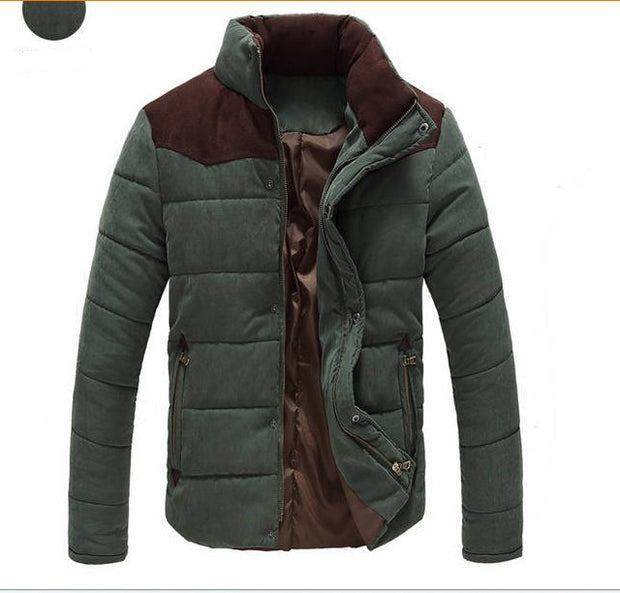 Warm Causal Parkas Male Outerwear Windbreak Jackets