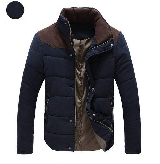 Warm Causal Parkas Male Outerwear Windbreak Jackets