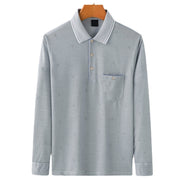 Dad Wears A Long-sleeved T-shirt