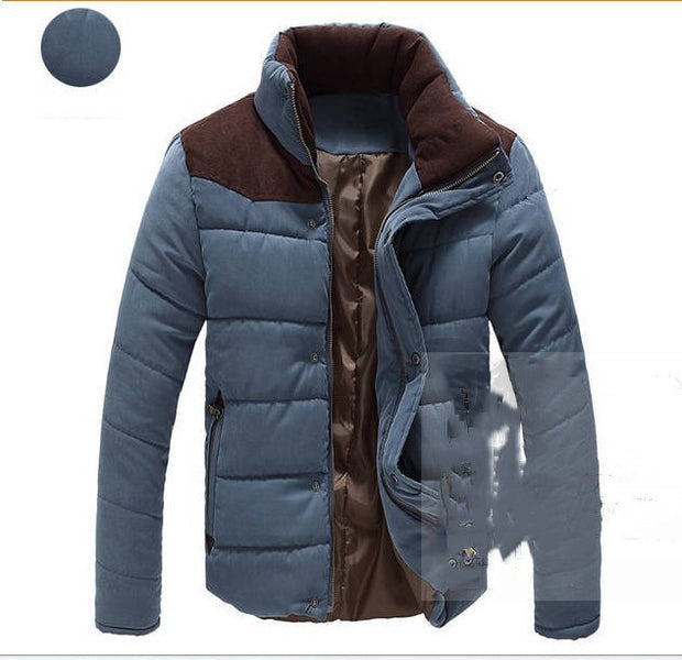 Warm Causal Parkas Male Outerwear Windbreak Jackets
