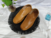 Leather casual leather shoes