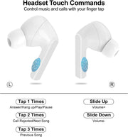 "Wireless Earbuds, 5.4 Bluetooth Headphones"