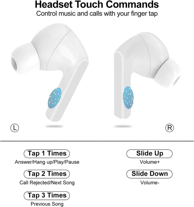 "Wireless Earbuds, 5.4 Bluetooth Headphones"